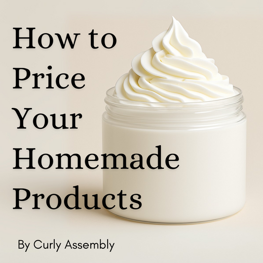 How to Price Your Homemade Products