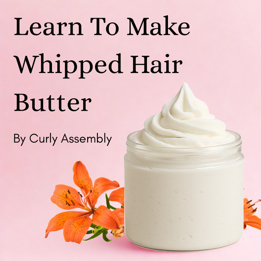 How to Make Whipped Hair Butter │ Length Retention and Hair Strength