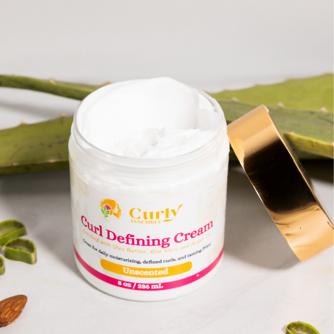 Curl Defining Cream Unscented Consistency and Texture - smooth, creamy and hydrating