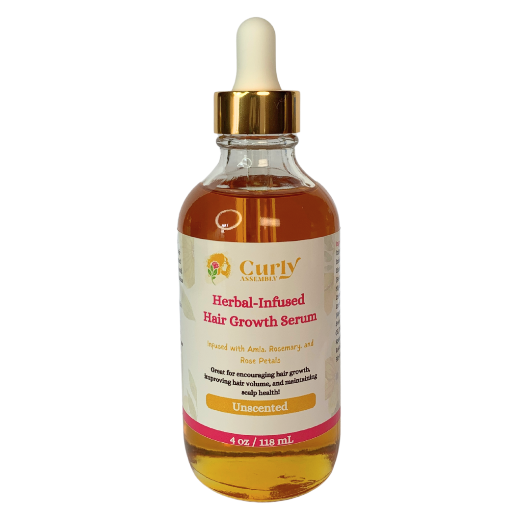 Unscented Herbal-Infused Hair Growth Serum