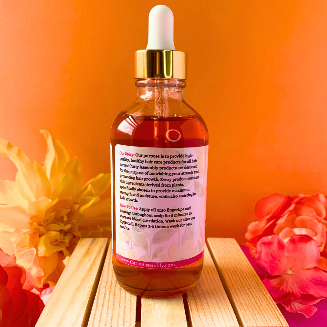 Unscented Herbal-Infused Hair Growth Serum