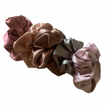 Load image into Gallery viewer, Metallic Satin Scrunchies Pack
